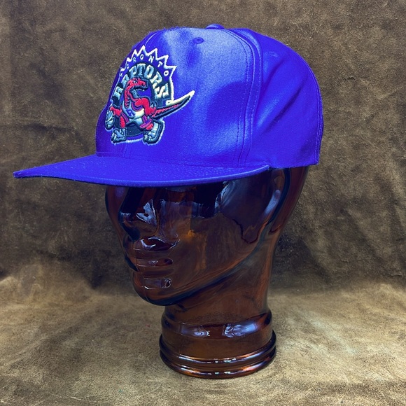 Toronto Raptors Satin Snapback Hat Mitchell & Ness - Picture 3 of 10